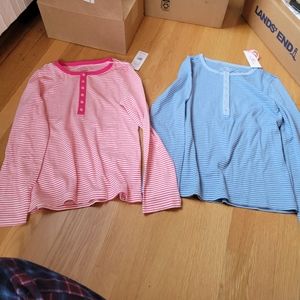 Vineyard vines Girls Henley sz L nwt